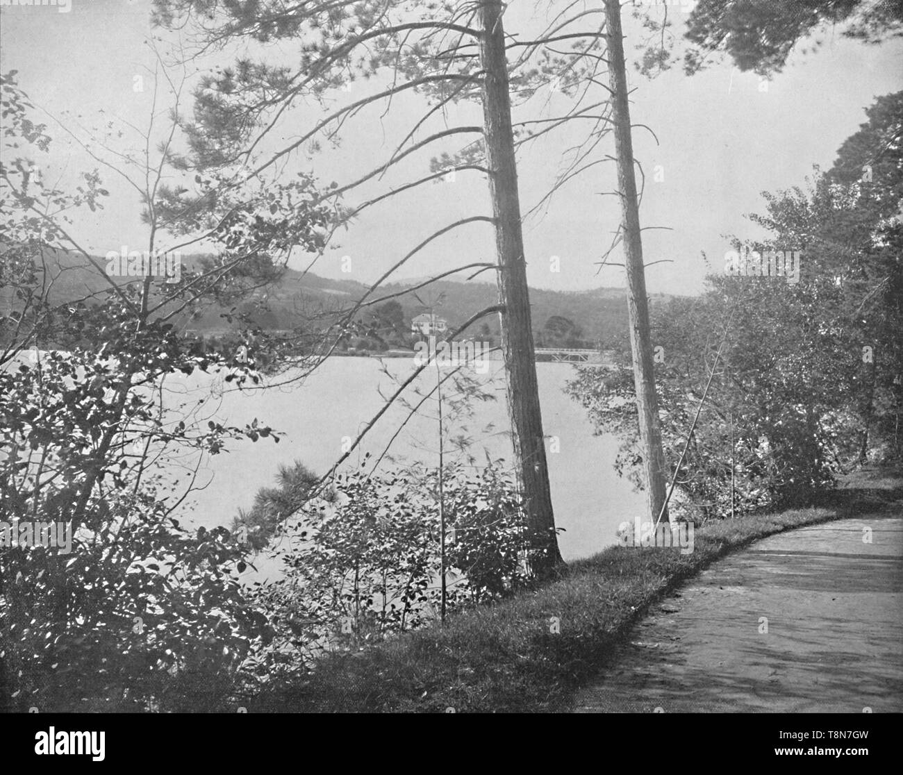 'Green Island, Lake George, New York', c 1897. Schöpfer: Unbekannt. Stockfoto