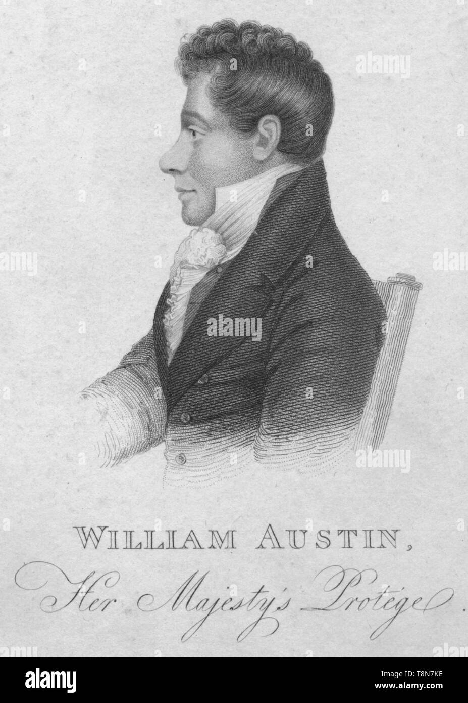 "William Austin, Schützling Ihrer Majestät', c 1820. Schöpfer: Unbekannt. Stockfoto