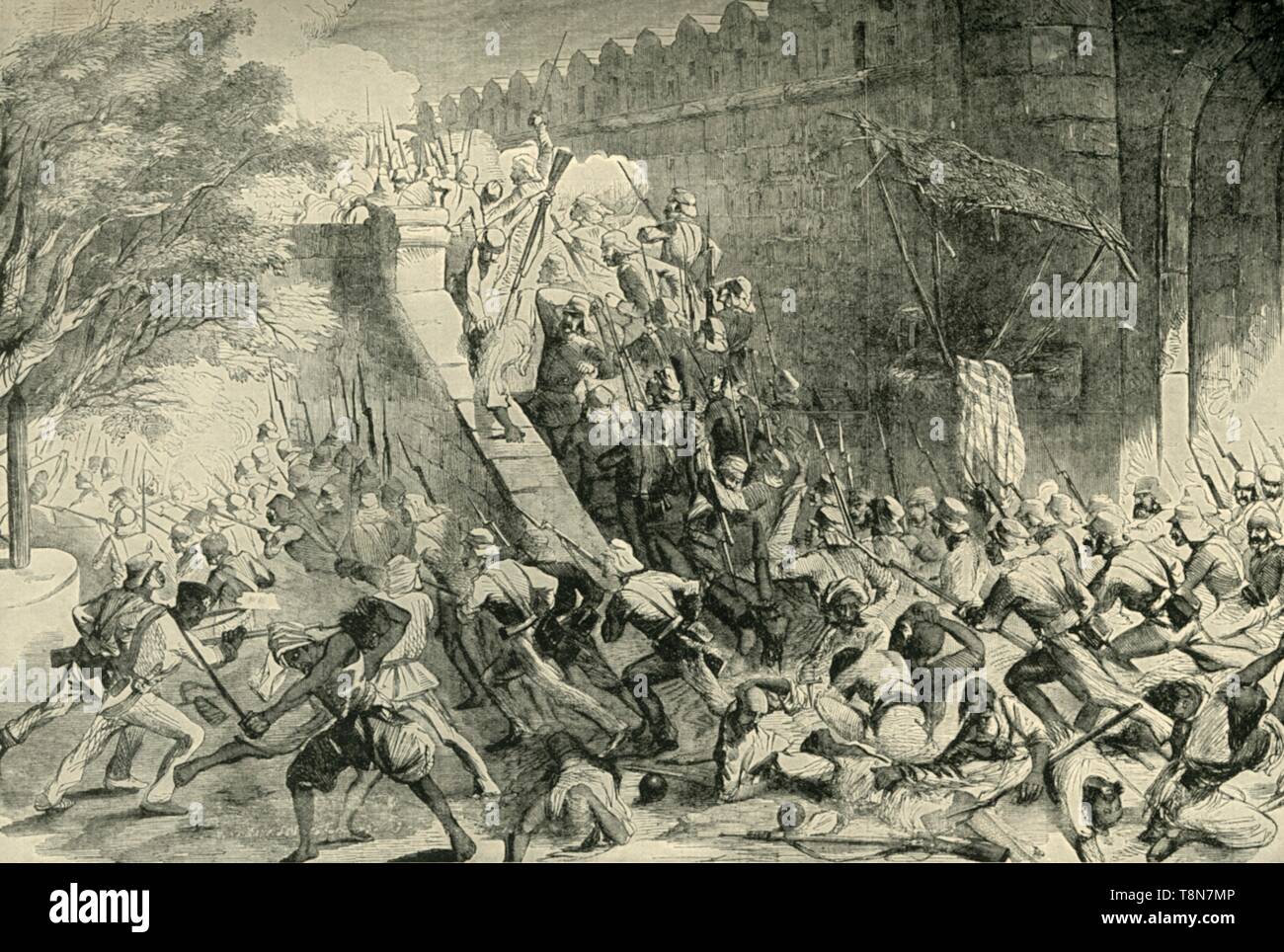 "Die Einnahme des Kaschmir Gate', (1901). Schöpfer: Unbekannt. Stockfoto
