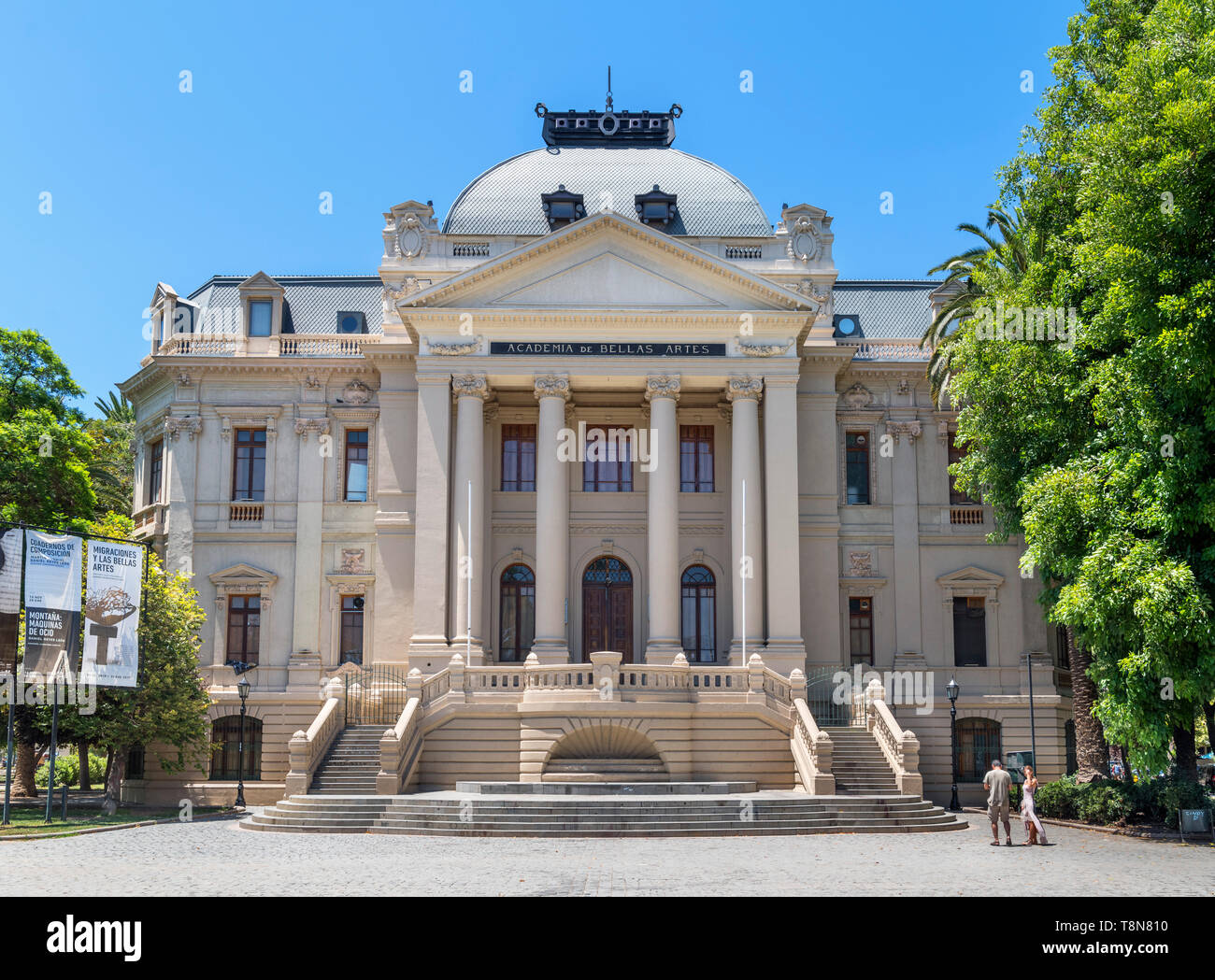 Museum der Schönen Künste (Museo Nacional de Bellas Artes), Barrio de Bellas Artes, Santiago, Chile, Südamerika Stockfoto