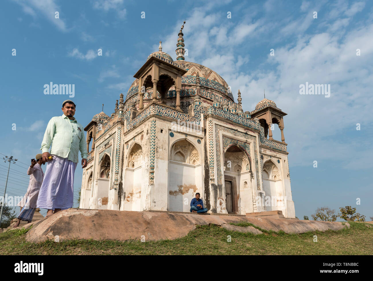 Lal Khan's Grab (Lal Khanka Rauza), Varanasi, Indien Stockfoto