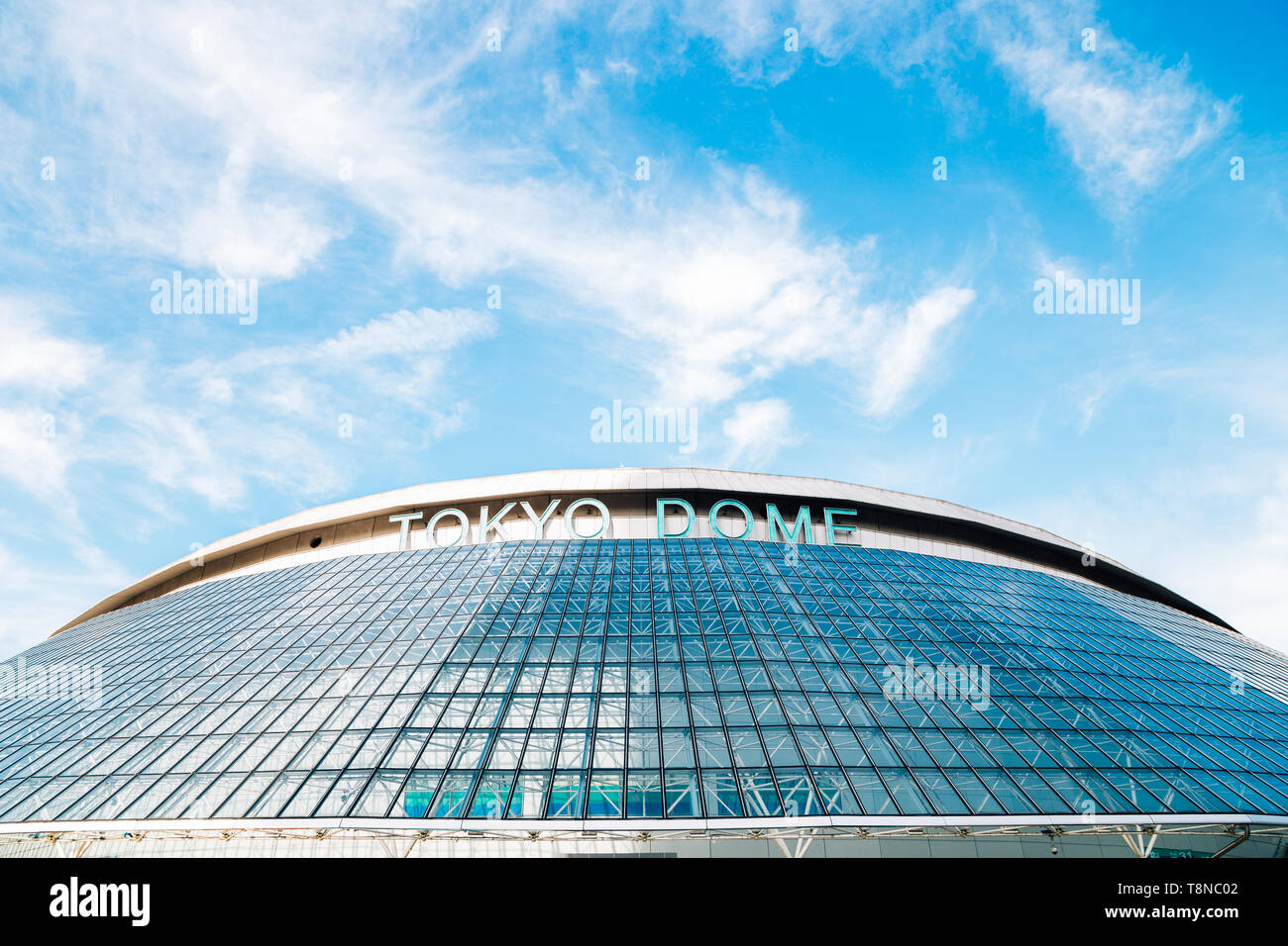 Tokyo, Japan - 26 November, 2018: Tokyo Dome Stadion Stockfoto