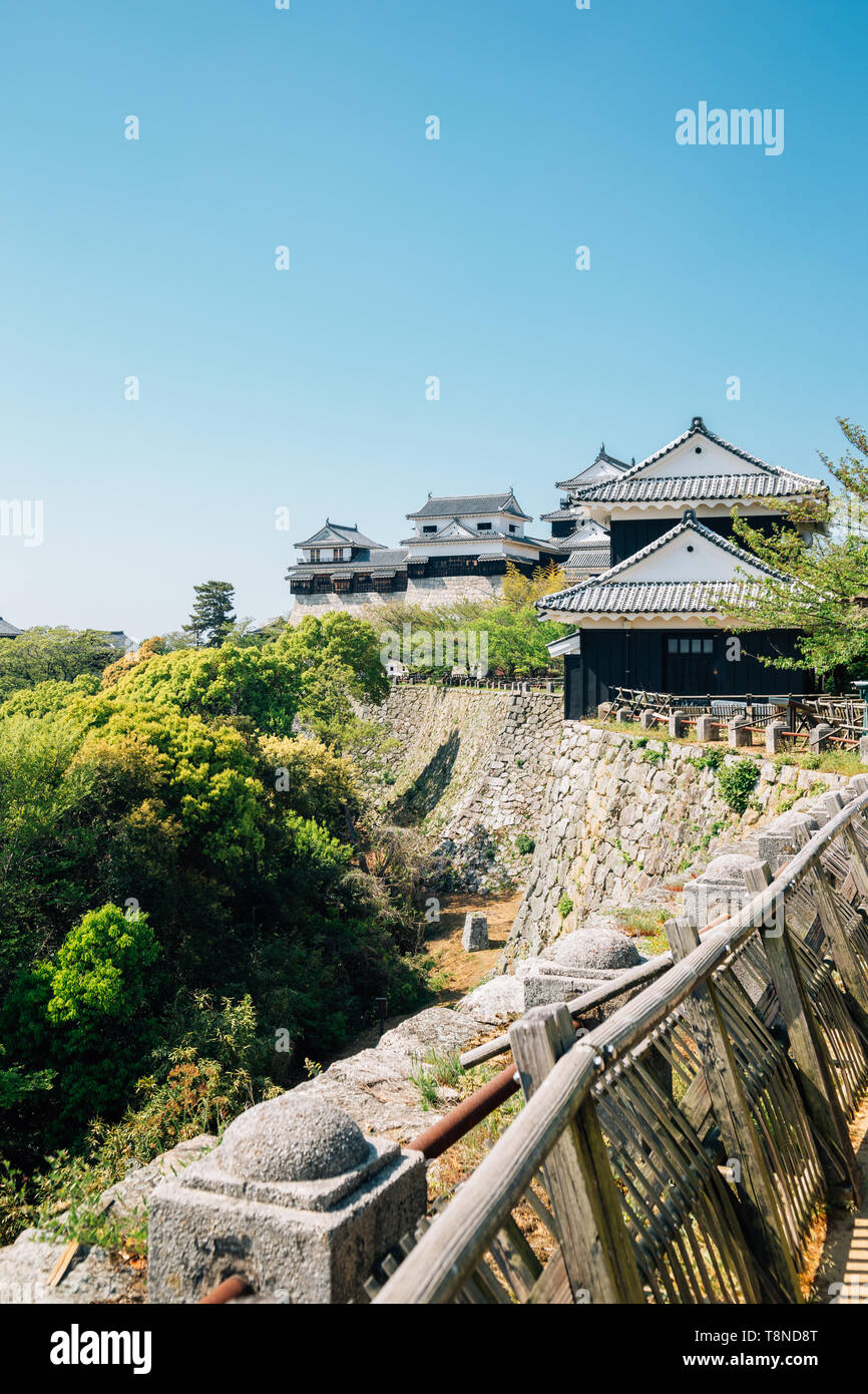 Matsuyama Castle in Matsuyama, Shikoku, Japan Stockfoto