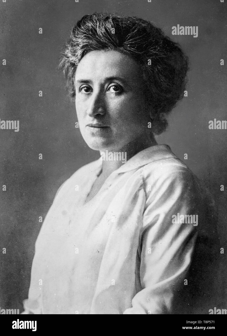 Rosa Luxemburg, portrait Fotografie, C. 1895 Stockfoto