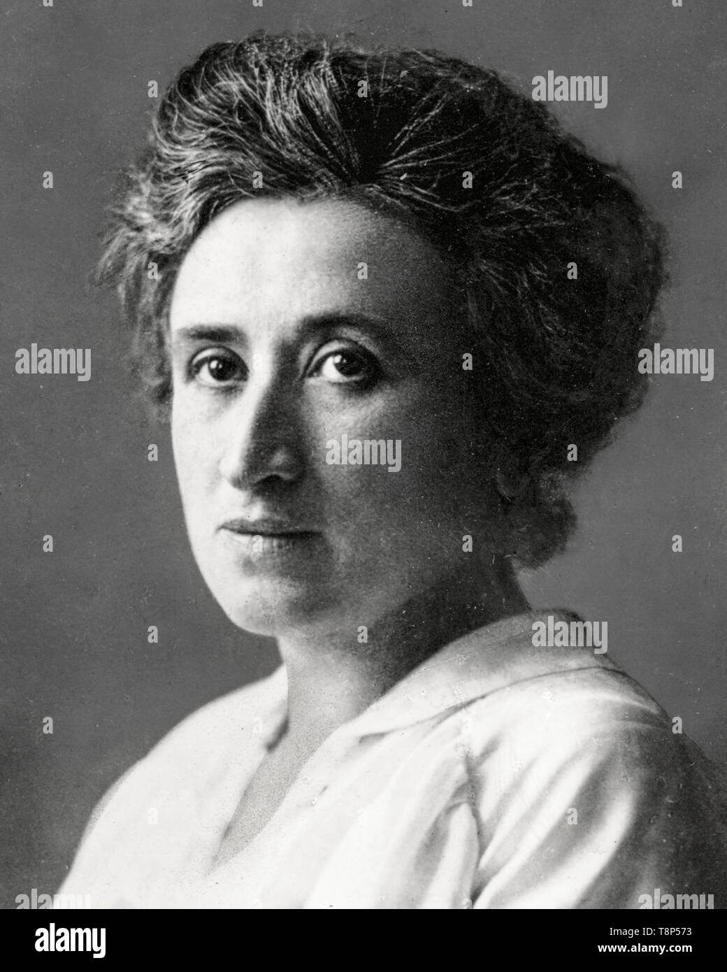 Rosa Luxemburg, portrait Fotografie, C. 1895 Stockfoto