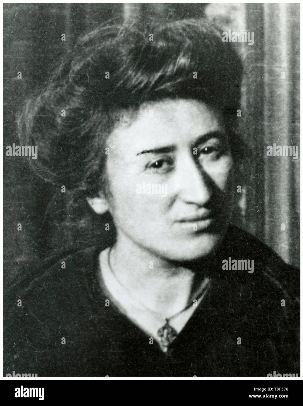 Rosa Luxemburg, portrait Fotografie, 1910 Stockfoto