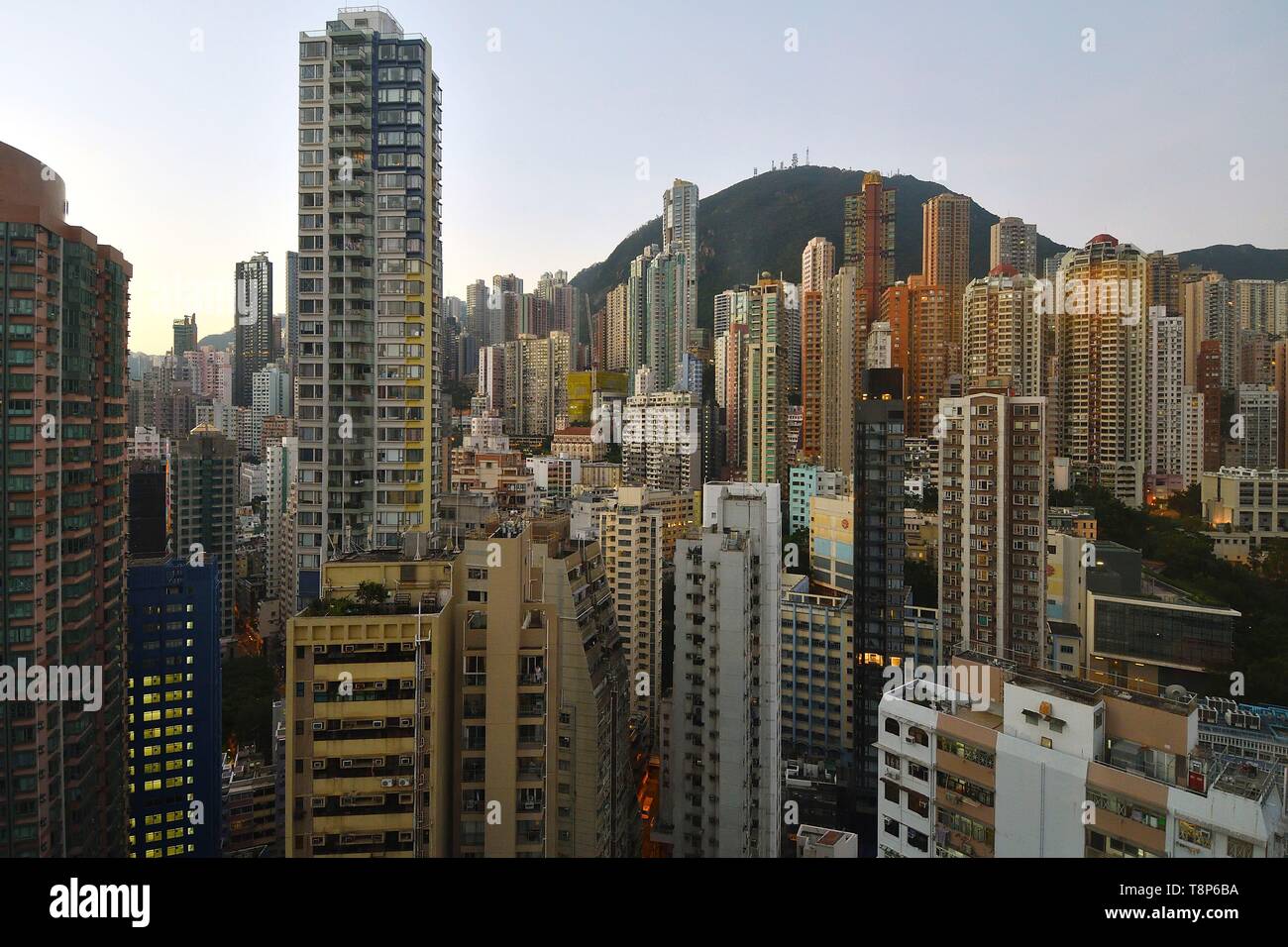 Volksrepublik China (Special Administrative Region), Hong Kong Island, Central Stockfoto