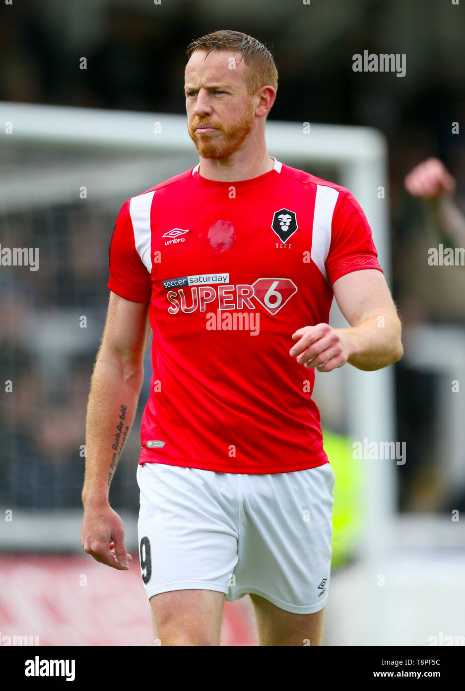 Der Salford City Adam Rooney Stockfoto