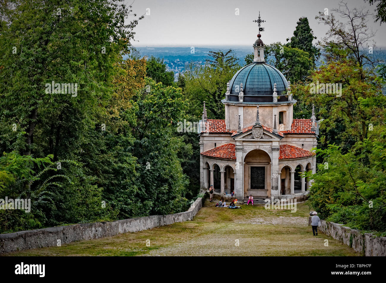 Italien Lombardei UNESCO-Weltkulturerbe - Sacro Monte di Varese (Varese heiligen Berg) - IV Kapelle - Darstellung im Tempel Stockfoto