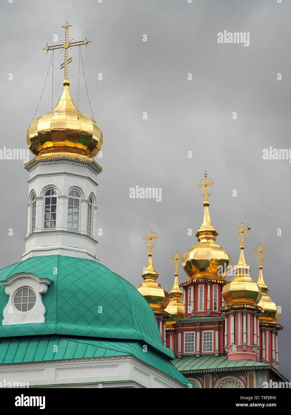 Die dreifaltigkeit Lavra von St. Sergius, Sergiyev Posad, Russland Stockfoto