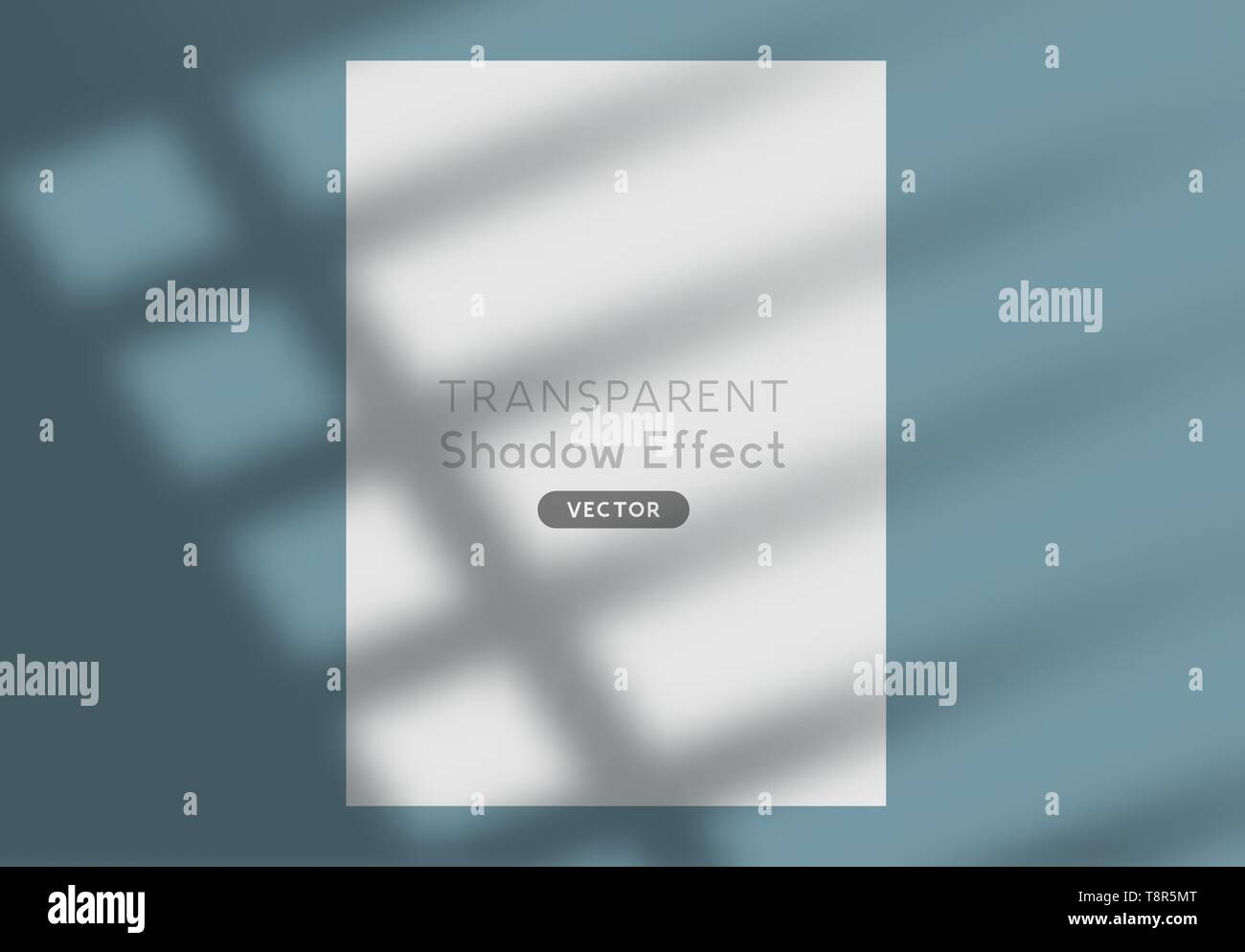 Vektor Schatten silhouette Wirkung Hintergrund Design. Stock Vektor