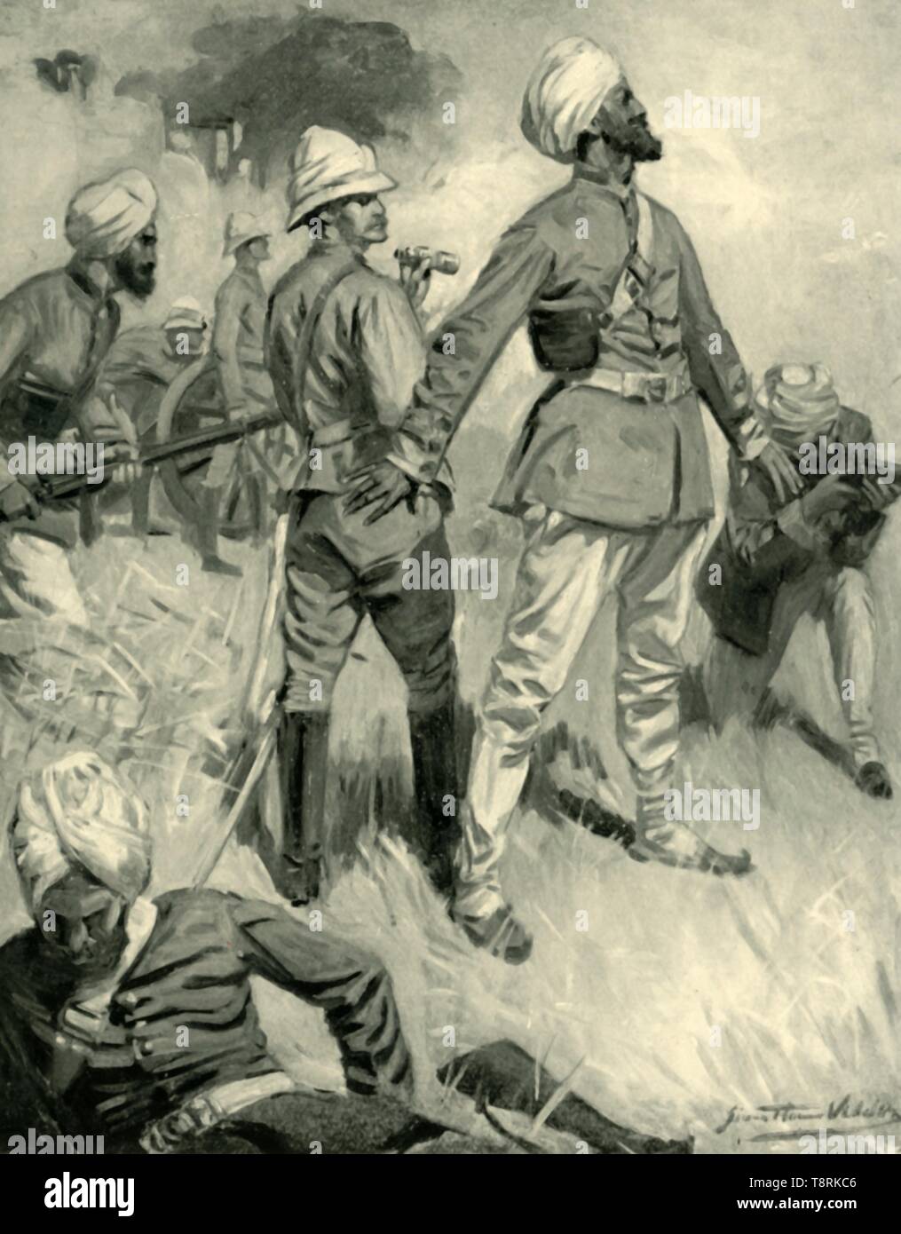 "Die Hingabe von General Roberts Sikh ordentlich an Spingawi', (1901). Schöpfer: Unbekannt. Stockfoto