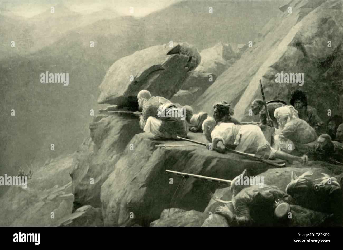 "Eine Ambuscade', (1901). Schöpfer: Unbekannt. Stockfoto