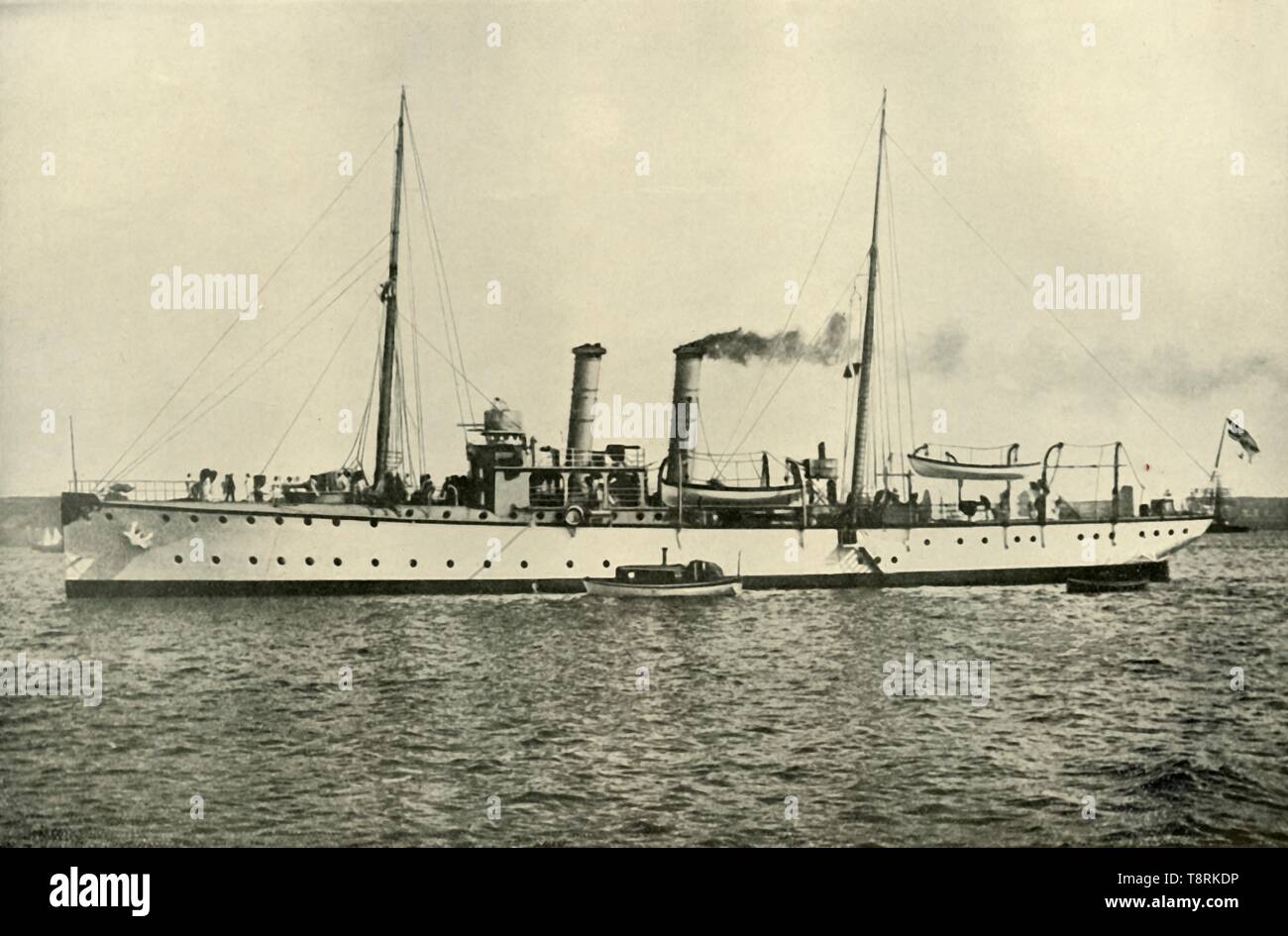 "Das deutsche Kanonenboot "Panther" (1919). Schöpfer: Unbekannt. Stockfoto