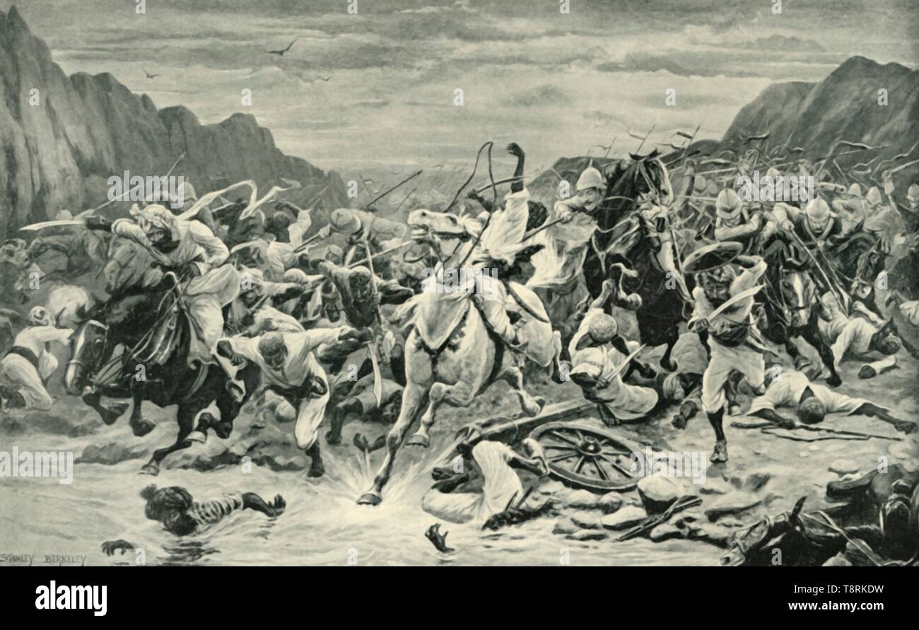 "Der Sieg von Kandahar (Kavallerie Verfolgung der Arghandab Fluss)", (1901). Schöpfer: Unbekannt. Stockfoto