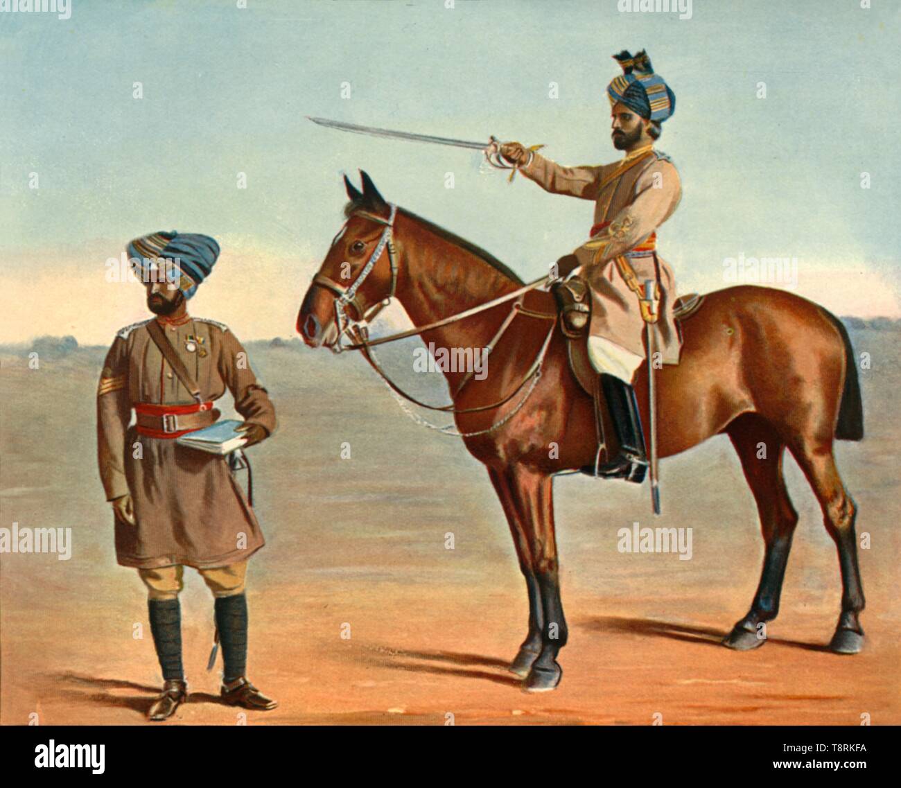 "Die zentrale Indien Pferd", 1901. Schöpfer: W Bremner. Stockfoto