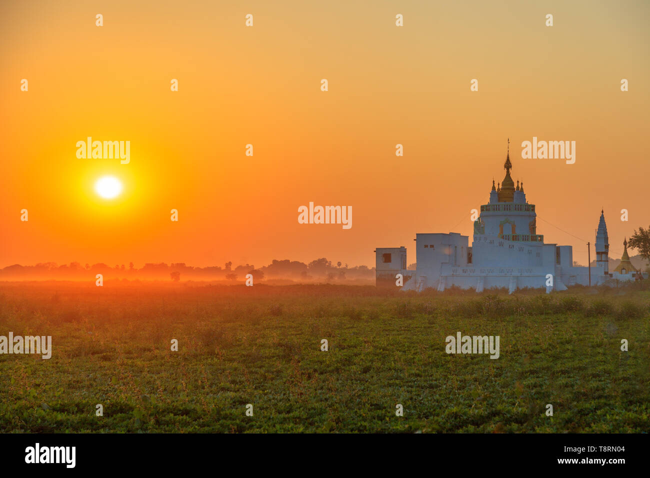 Shwe Modeptaw Pagode in Amarapura (Myanmar) Stockfoto