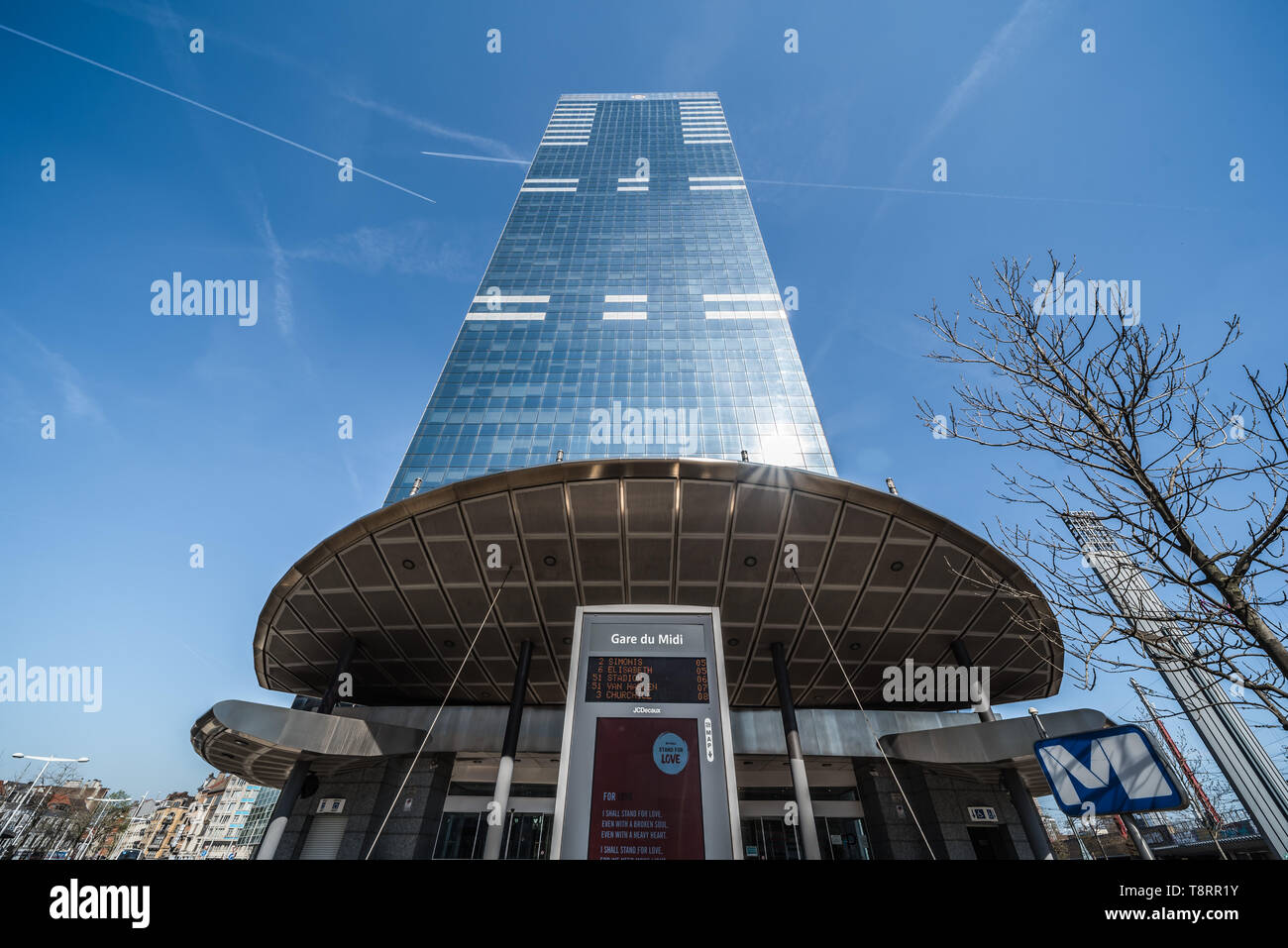 Tour Du Midi Brussels Stockfotos Und Bilder Kaufen Alamy