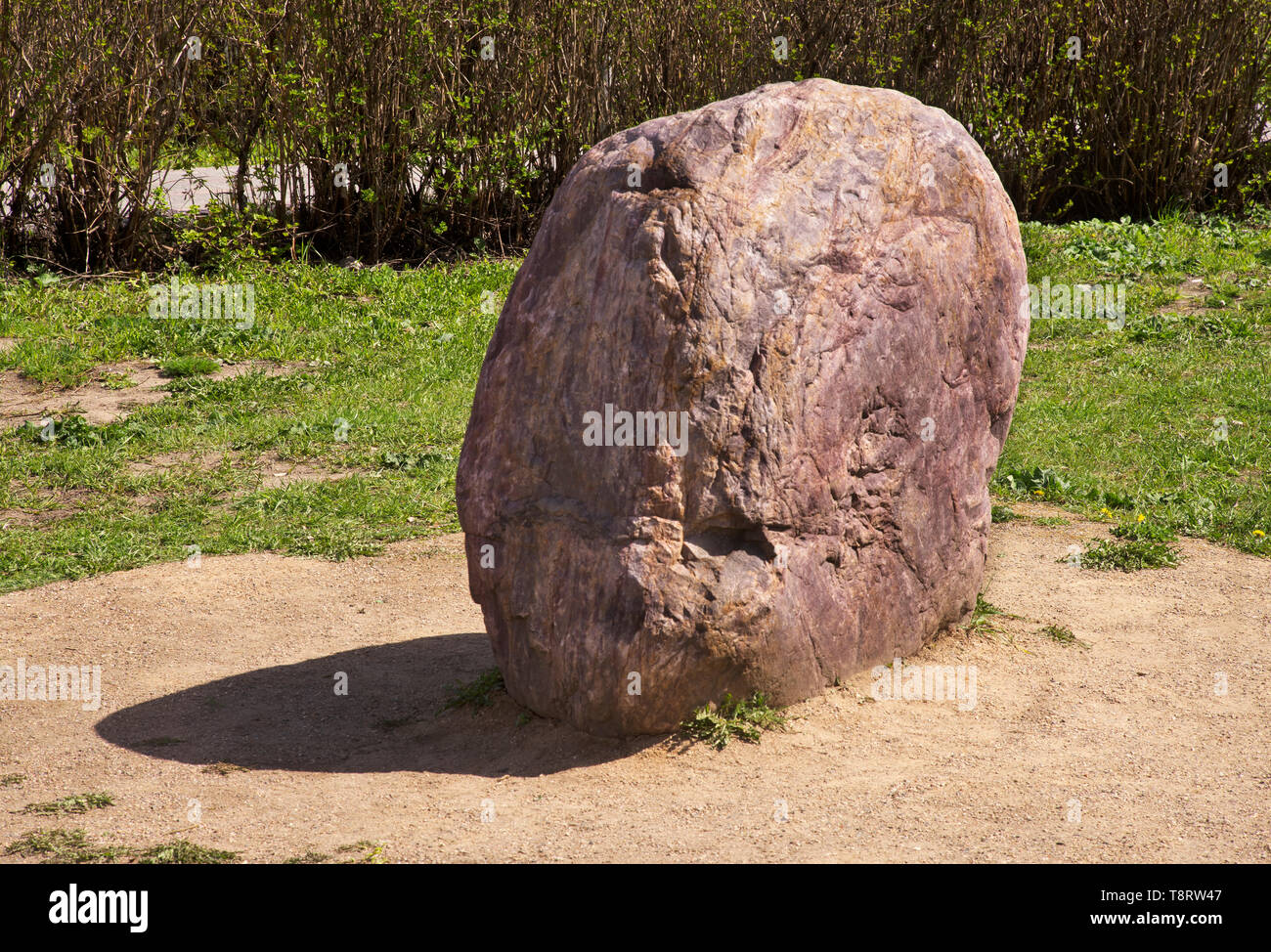 Grundstein der Denkmal für Ivan schrecklich in Alexandrow Stadt. Russland Stockfoto