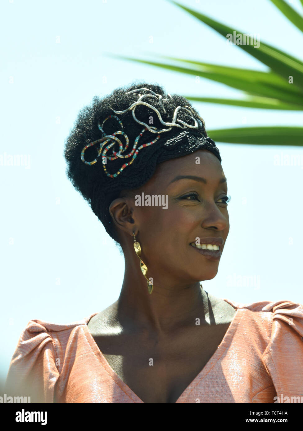 Maimouna N'Diaye nehmen an der Photoshot für die Jury in Cannes Film Festival Stockfoto
