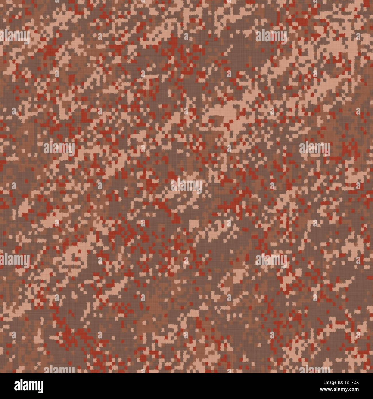 Wüste Digital Camouflage nahtlose Textur Fliese Stockfoto