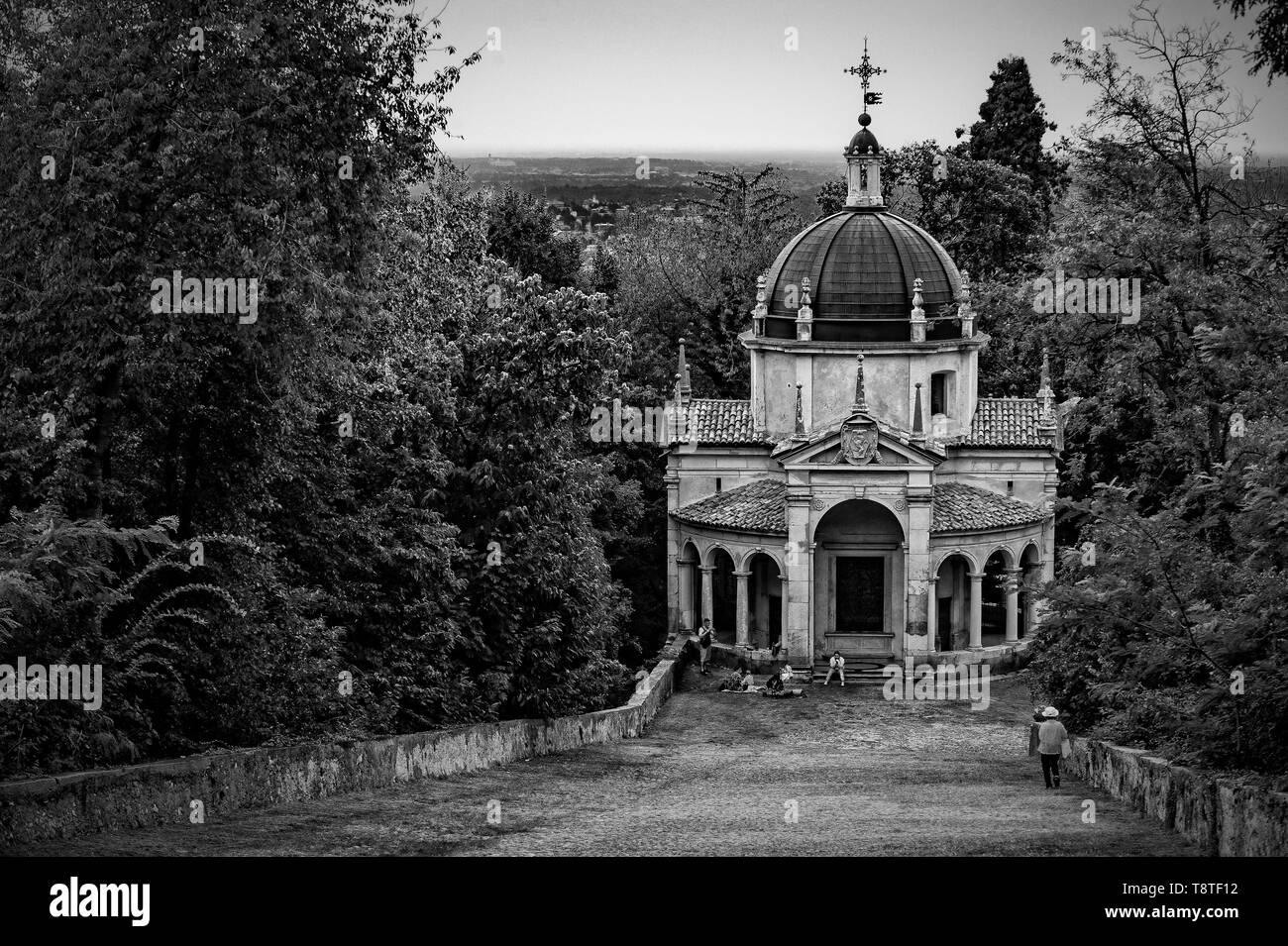 Italien Lombardei UNESCO-Weltkulturerbe - Sacro Monte di Varese (Varese heiligen Berg) - IV Kapelle - Darstellung im Tempel Stockfoto