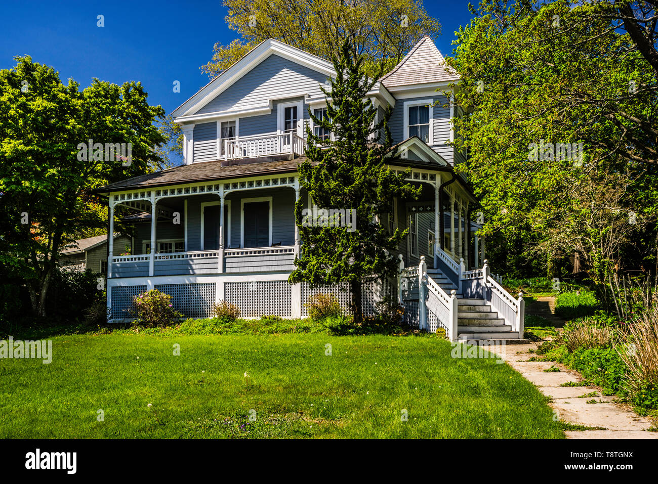 Monte Cristo Ferienhaus New London, Connecticut, USA Stockfoto