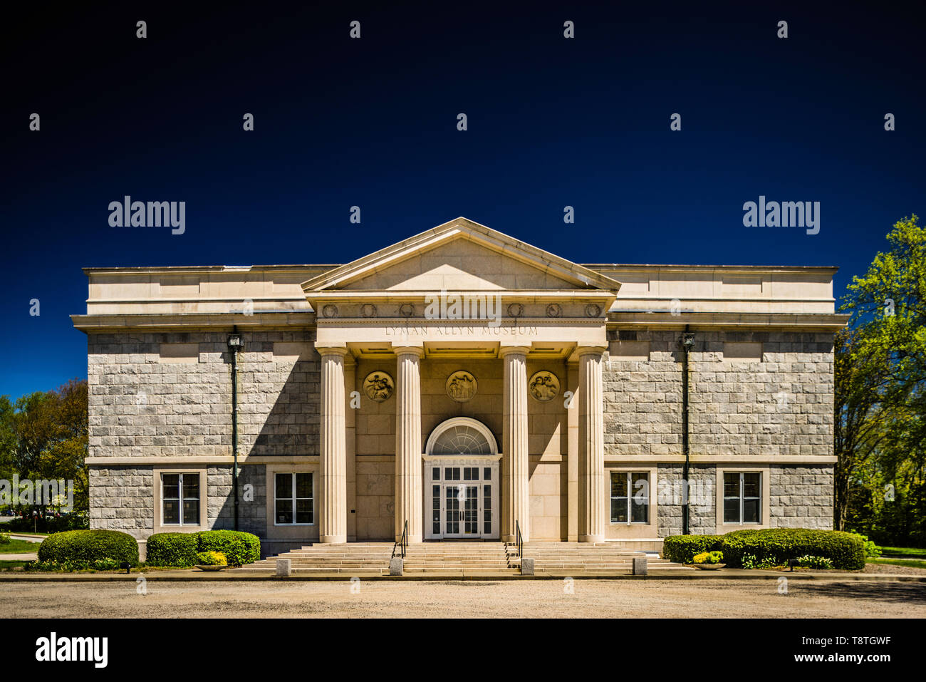 Lyman Allyn Kunst Museuml New London, Connecticut, USA Stockfoto