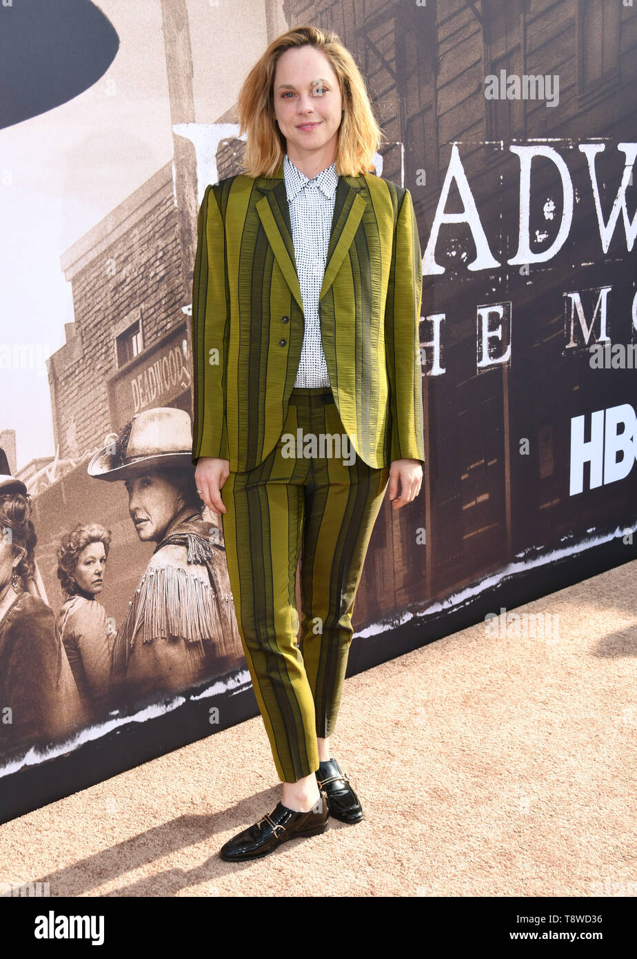 Mai 14, 2019 - Hollywood, Kalifornien, USA - 14. Mai 2019 - Hollywood, Kalifornien - Fiona Dourif. HBO ''Deadwood'' Los Angeles Premiere gehalten am Arclight Hollywood. Photo Credit: Birdie Thompson/AdMedia (Credit Bild: © Birdie Thompson/AdMedia über ZUMA Draht) Stockfoto