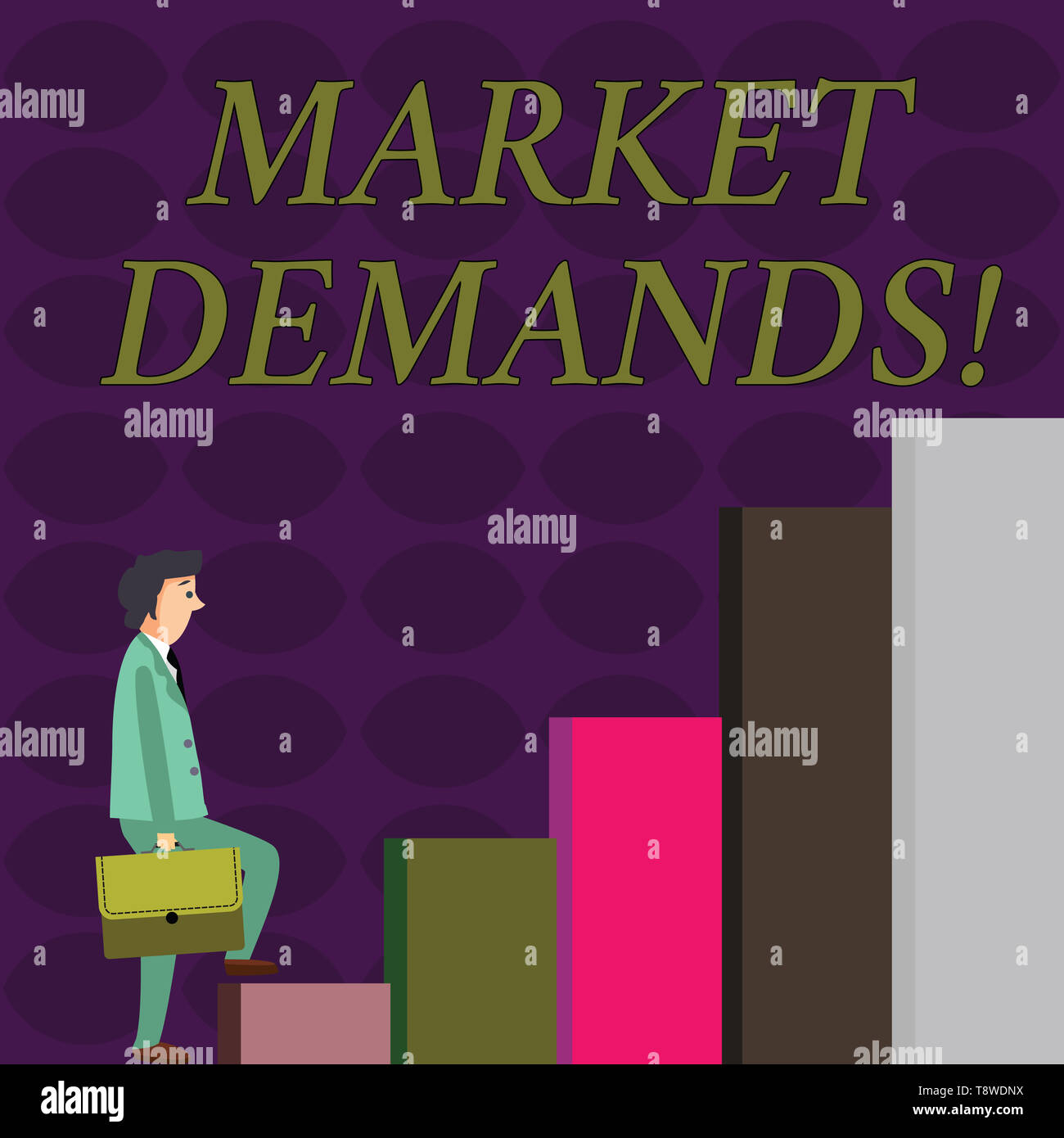 Text Zeichen anzeigen Markt Deanalysisds. Business foto Präsentation Fakten sammeln über Situationen, die Marktplatz Geschäftsmann beeinflussen eine Briefcas Stockfoto