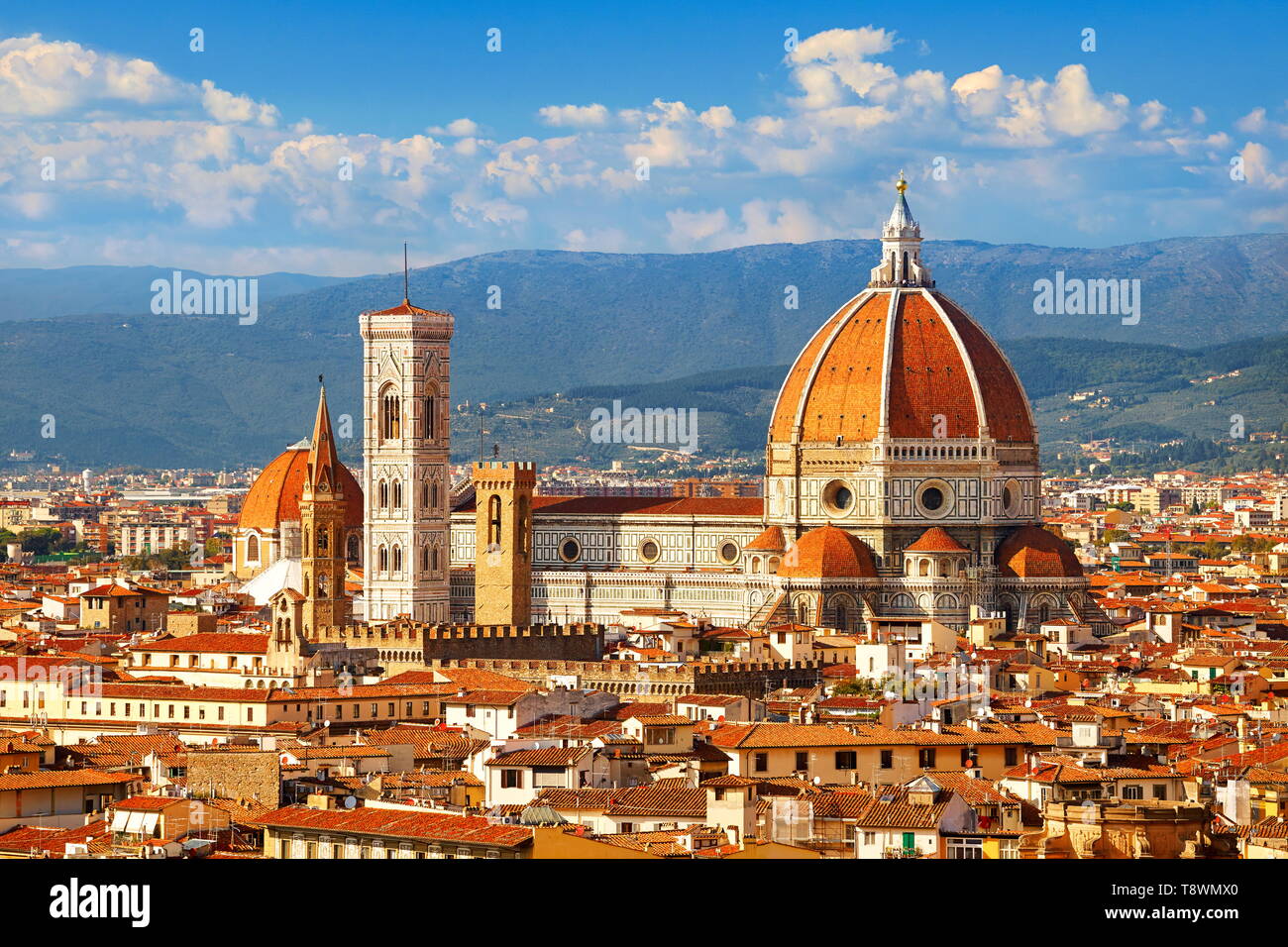 Basílica de Santa Maria del Fiore, Florenz, Toskana, Italien Stockfoto