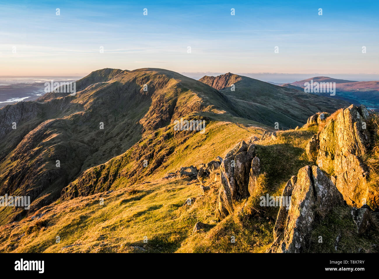Conniston alter Mann im Nationalpark Lake District, Cumbria, Großbritannien Stockfoto