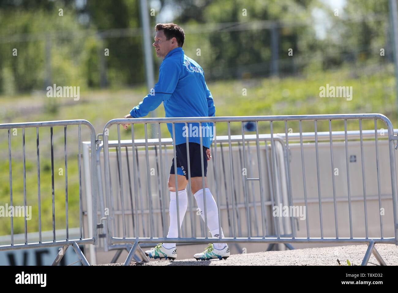 Gelsenkirchen, Deutschland. 15 Mai, 2019. firo: 15.05.2019, Fußball, 1.Bundesliga, Saison 2018/2019, FC Schalke 04, Ausbildung, Sascha RIETHER | Verwendung der weltweiten Kredit: dpa/Alamy leben Nachrichten Stockfoto