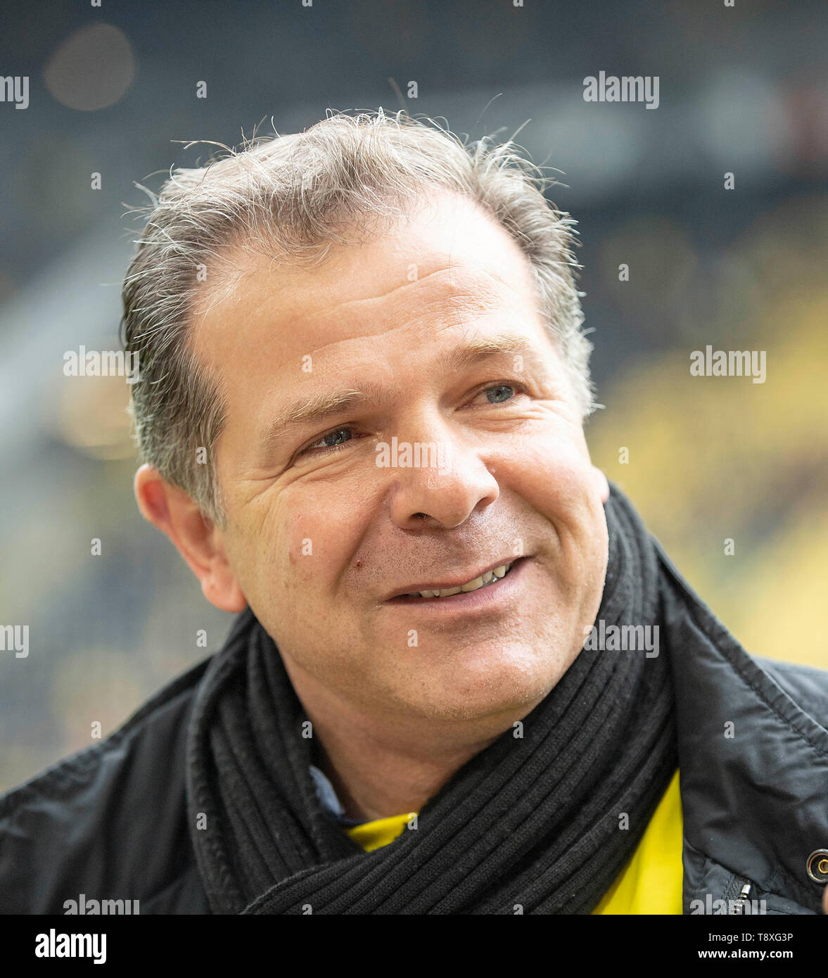 Dortmund, Deutschland. 11. Mai, 2019. Die DO-Cup Gewinner Team von 1989, Andreas Moeller (Mv? Ller). Fussball 1. Fussballbundesliga, 33. Spieltag, Borussia Dortmund (DO) - Fortuna Düsseldorf (D) 3:2, am 11.05.2019 in Dortmund/Deutschland. ##DFL-Bestimmungen verbieten die Verwendung von Fotografien als Bildsequenzen und/oder quasi-Video## € | Nutzung der weltweiten Kredit: dpa/Alamy leben Nachrichten Stockfoto