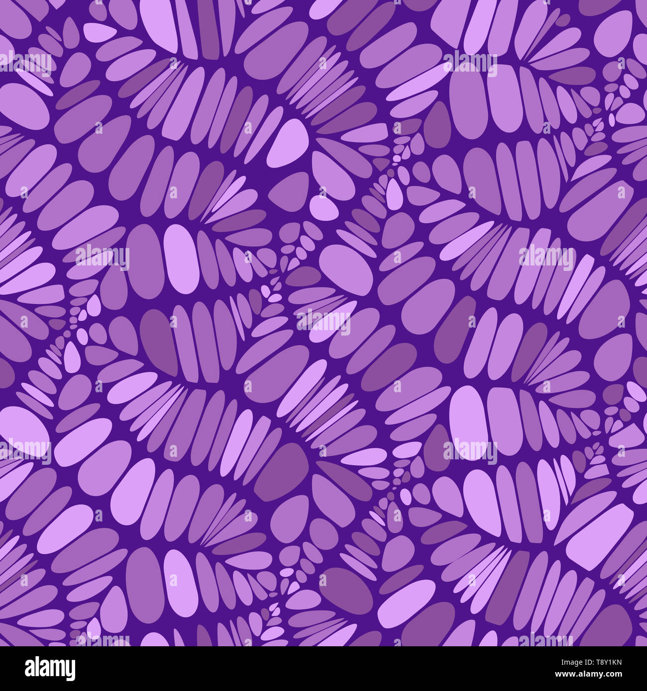 Zusammenfassung nahtlose Vektor Muster Textur. Blätter, Risse, Grafik. Isolierte Hintergrund. Beige und braune Farben Stockfoto