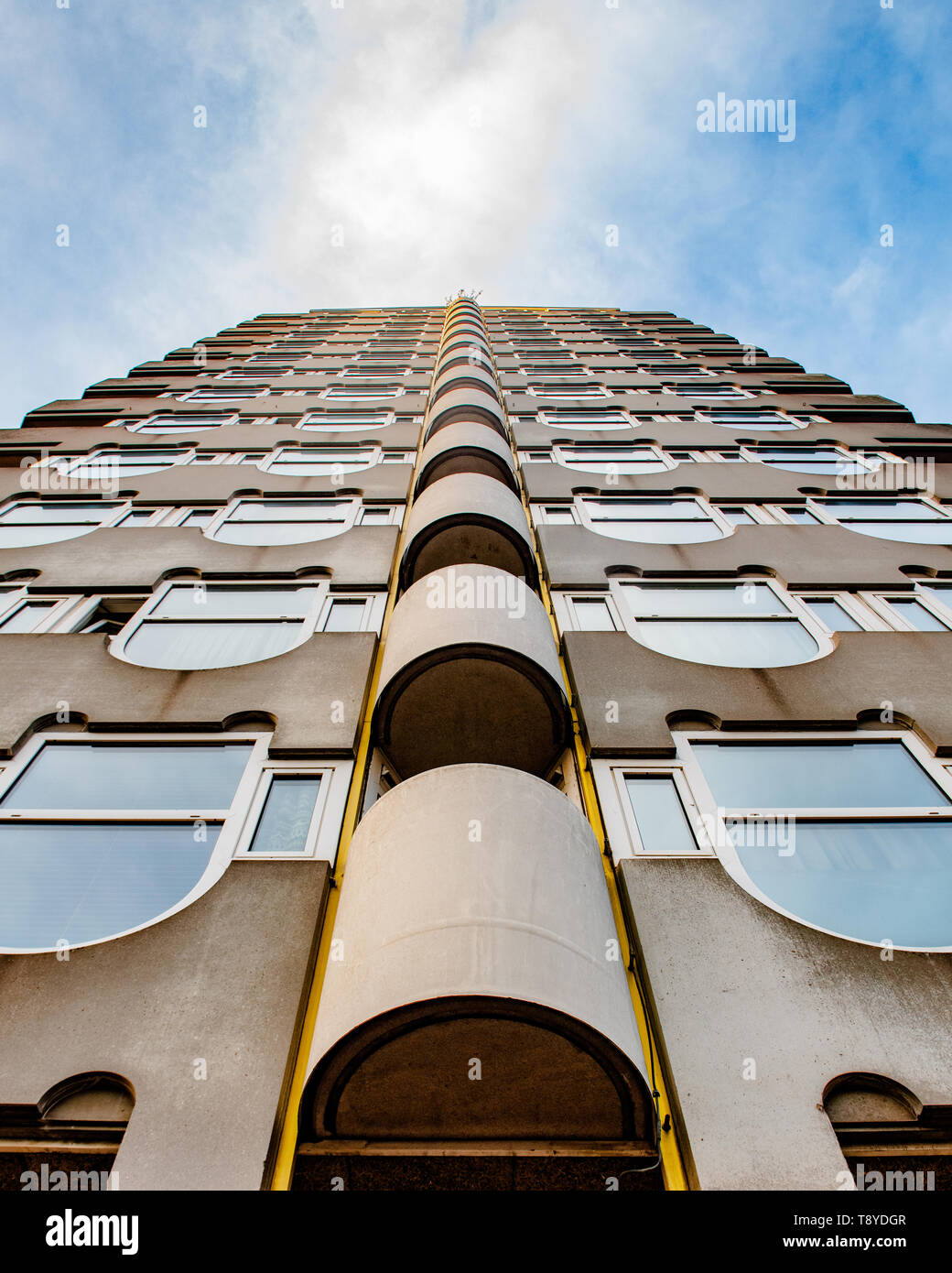 Moderne Architektur in Rotterdam Niederlande - Europäische Architektur - Rotterdam - Rotterdam skyline Stockfoto