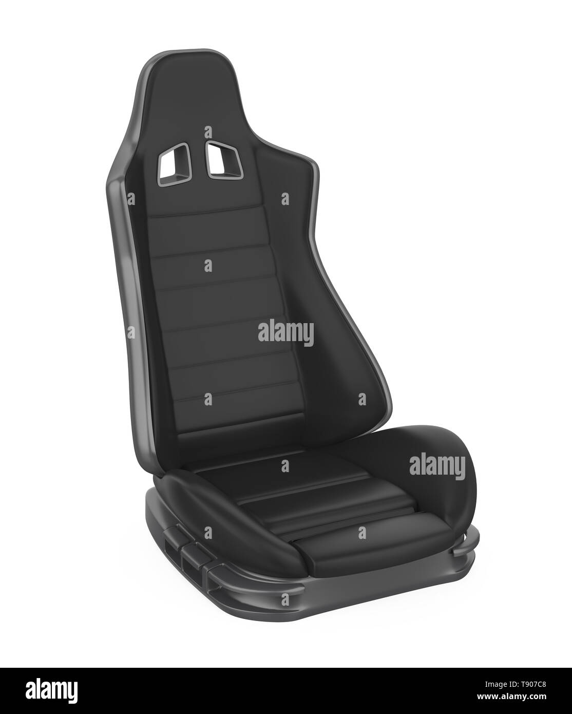 Sport Auto Sitz isoliert Stockfoto