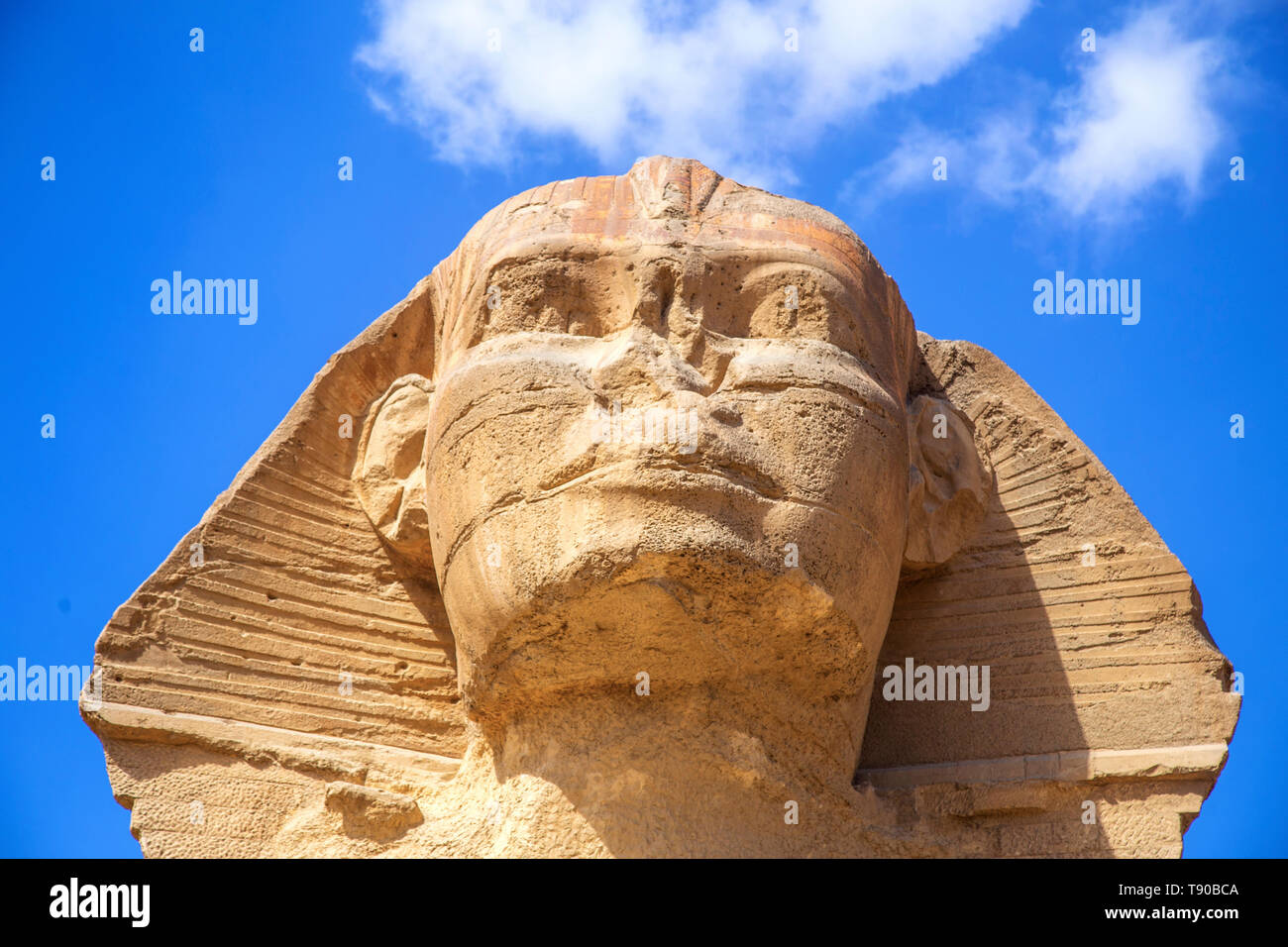 Die Sphinx von Gizeh Stockfoto