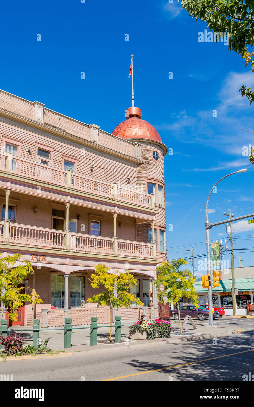 Coldwater Hotel, Merritt, British Columbia, Kanada Stockfoto