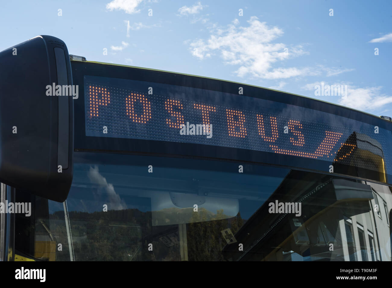 Lienz, Postauto, Regiobus, Solaris, Autobus, Detail Stockfoto