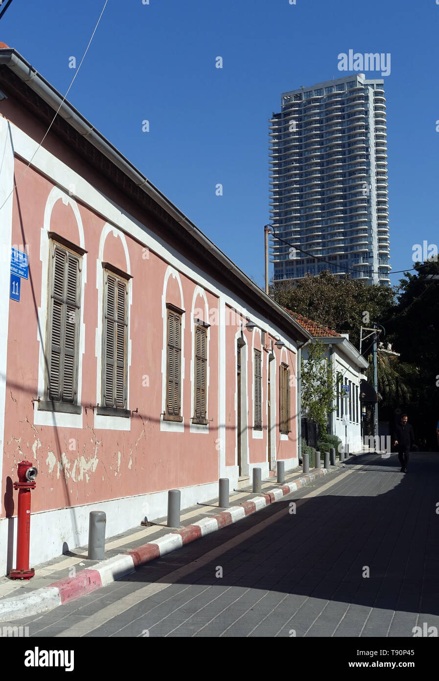 Neve Tzedek Tel Aviv Israel Stockfoto