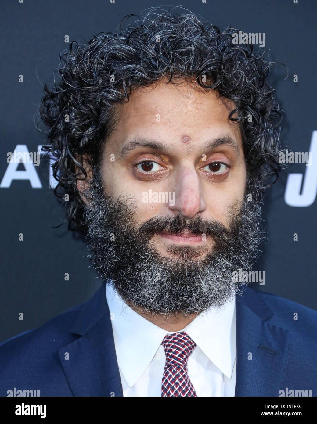 HOLLYWOOD, LOS ANGELES, Kalifornien, USA - 15. Mai: Schauspieler Jason Mantzoukas kommt an der Los Angeles Special Screening von lionsgate's 'John Wick: Kapitel 3 - Parabellum' an der TCL Chinese Theater IMAX am 15. Mai 2019 in Los Angeles, Kalifornien, Vereinigte Staaten. (Foto von Xavier Collin/Image Press Agency) Stockfoto