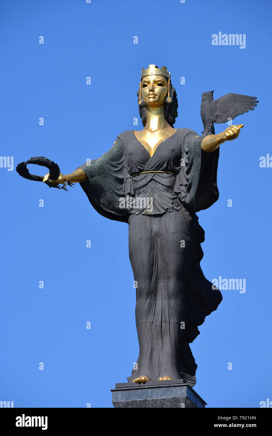 Die Statue des Heiligen Sofia (Sveta Sofia), Sofia, Bulgarien, Europa Stockfoto