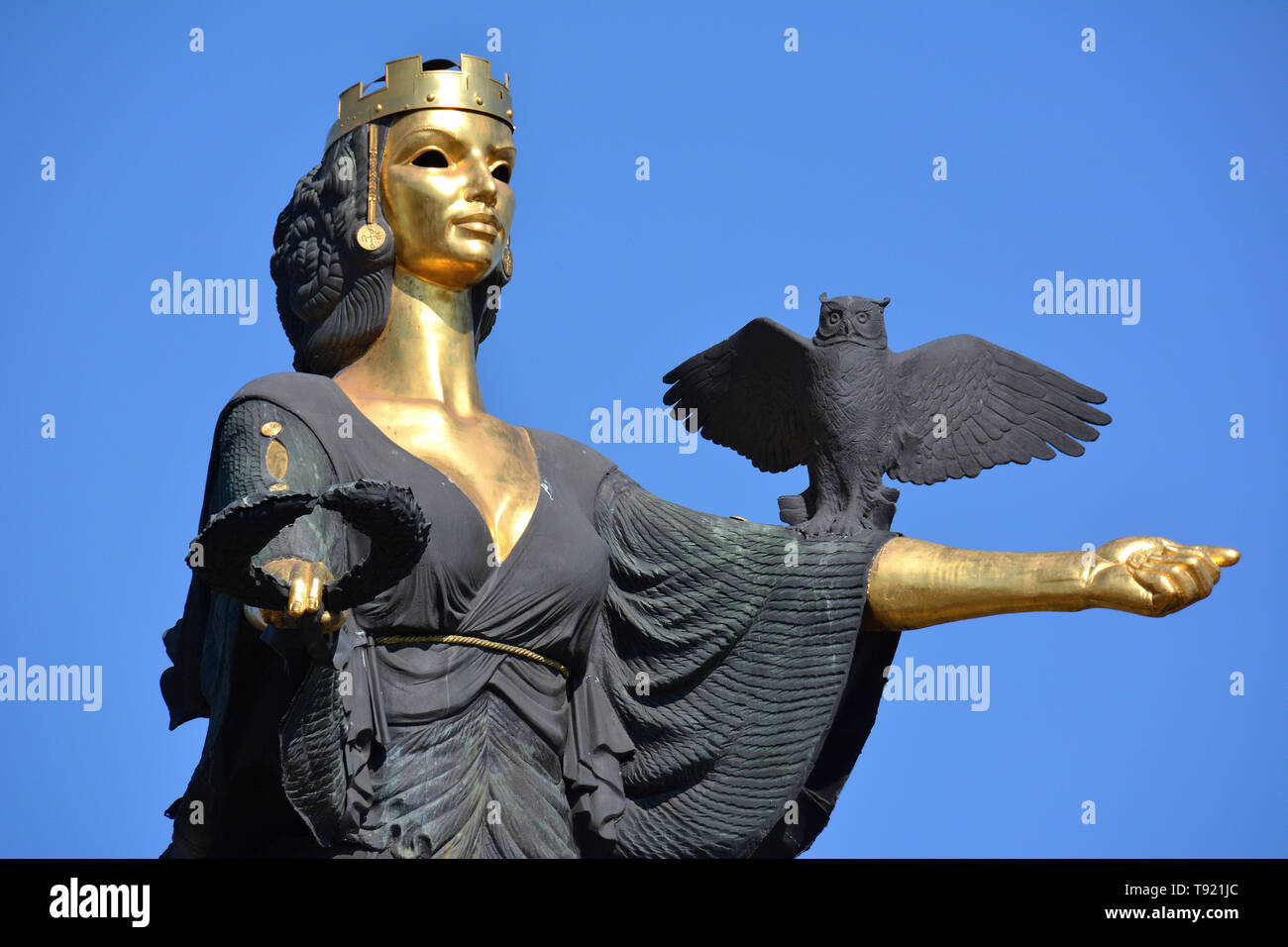 Die Statue des Heiligen Sofia (Sveta Sofia), Sofia, Bulgarien, Europa Stockfoto