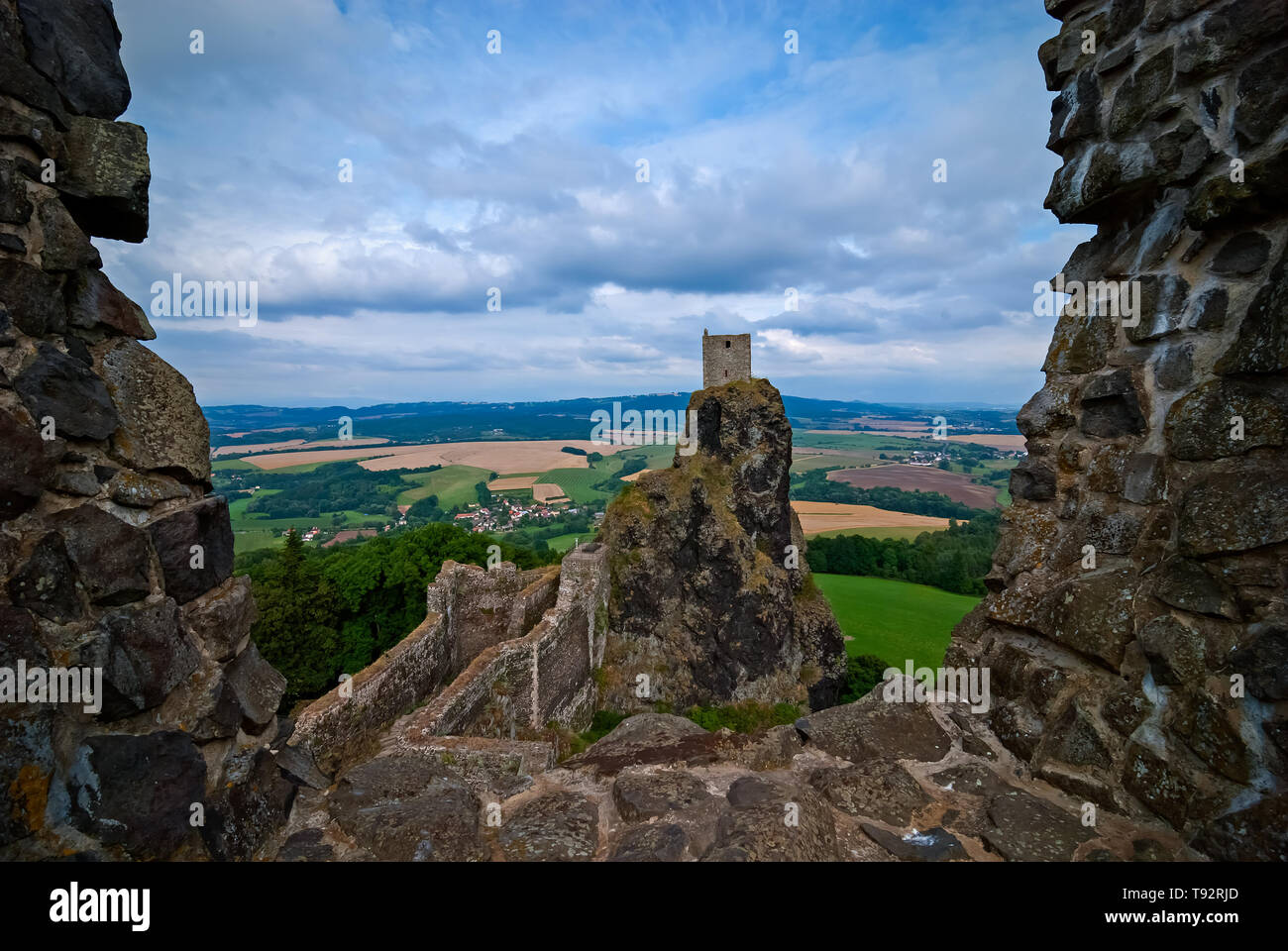 Die Bohemiam Paradies (Český ráj) Stockfoto