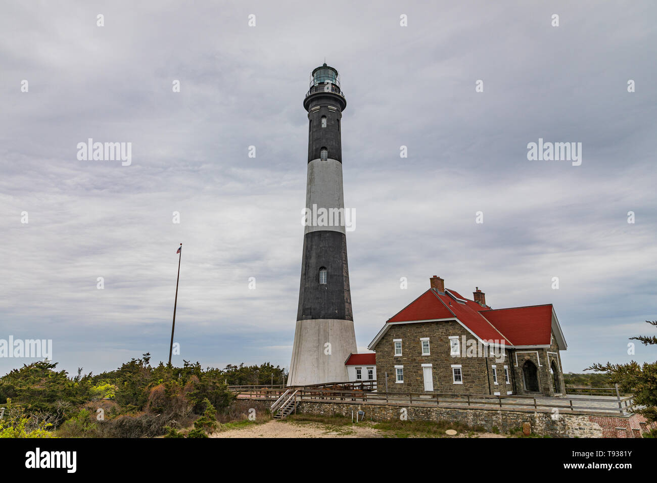 Fire Island Lighthouse Stockfoto