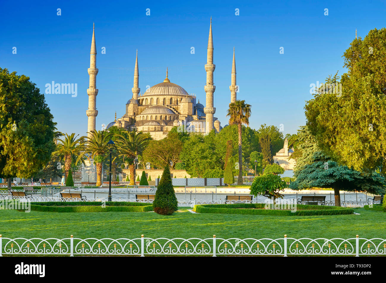 Blaue Moschee, Istanbul, Türkei Stockfoto