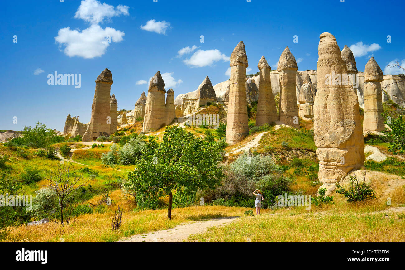 Nationalpark Göreme, Kappadokien, Türkei Stockfoto