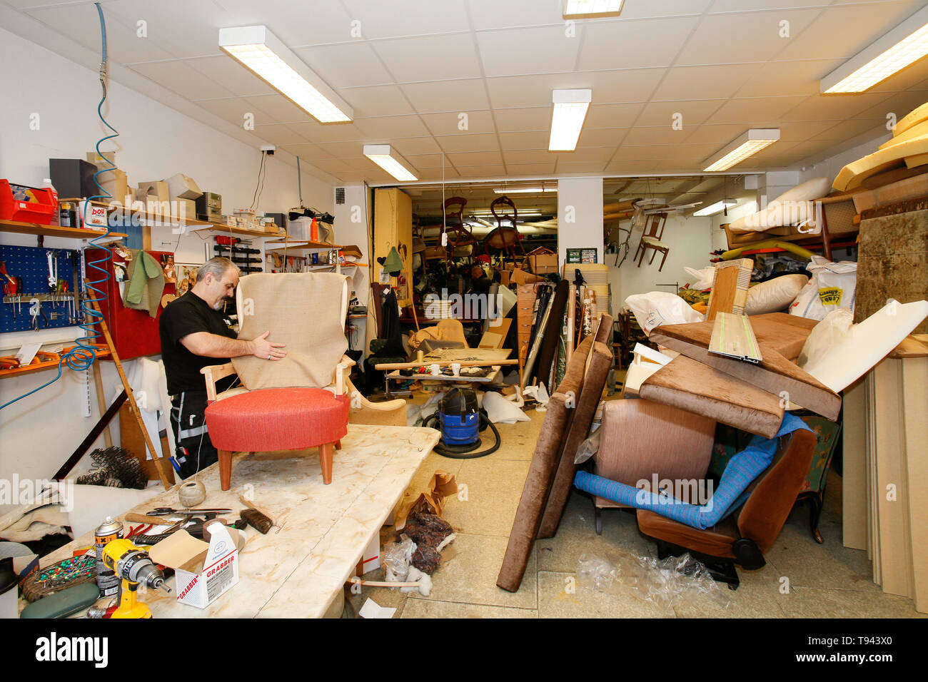 Polsterer Stockfotos & Polsterer Bilder - Alamy