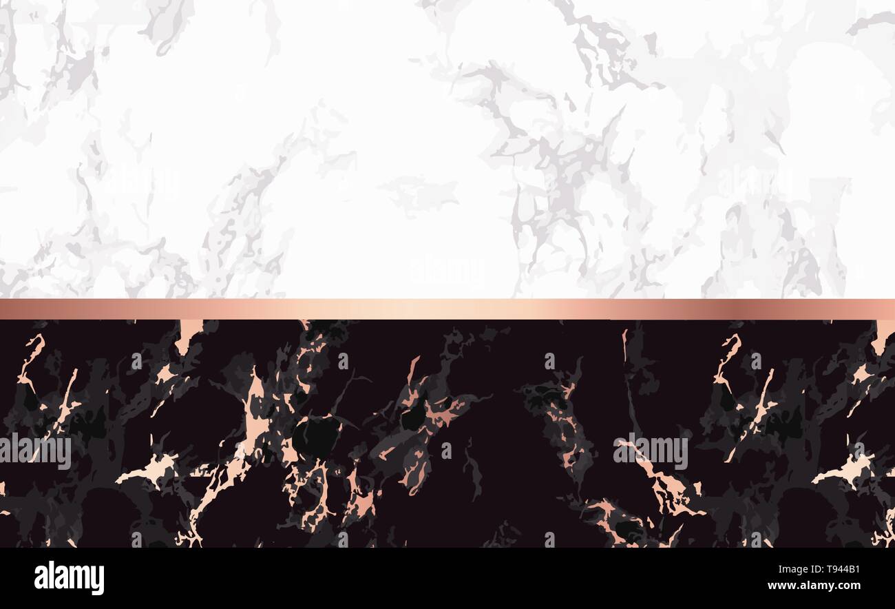 Luxus Marmor Hintergrund. Das schicke Design Karte. Vektor Stock Vektor